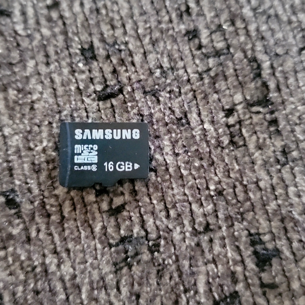 Samsung 16 GB micro SD card